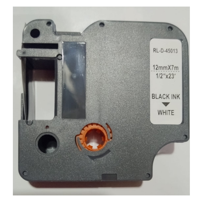 White 12mmX7m for DYMO-500TS Eletronic labelling  S0720530